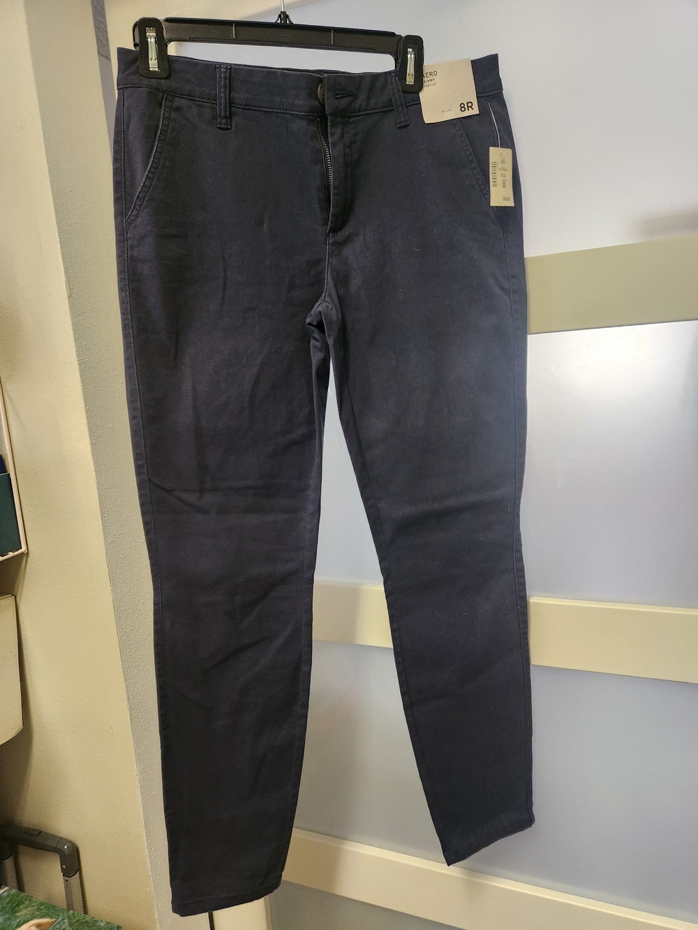 Aeropostale Men's Dark Navy Chino Pants